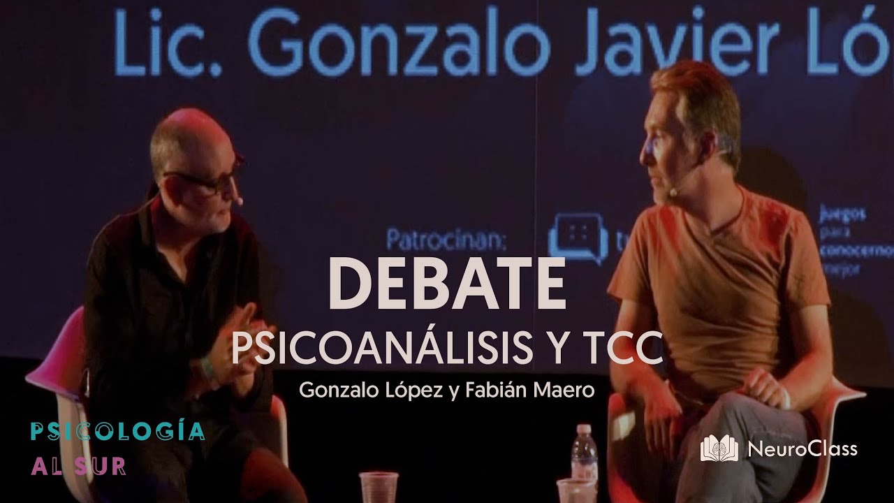 Debate Psicoanálisis y TCC | Fabián Maero y Gonzalo López |  Psicología Al Sur🔱