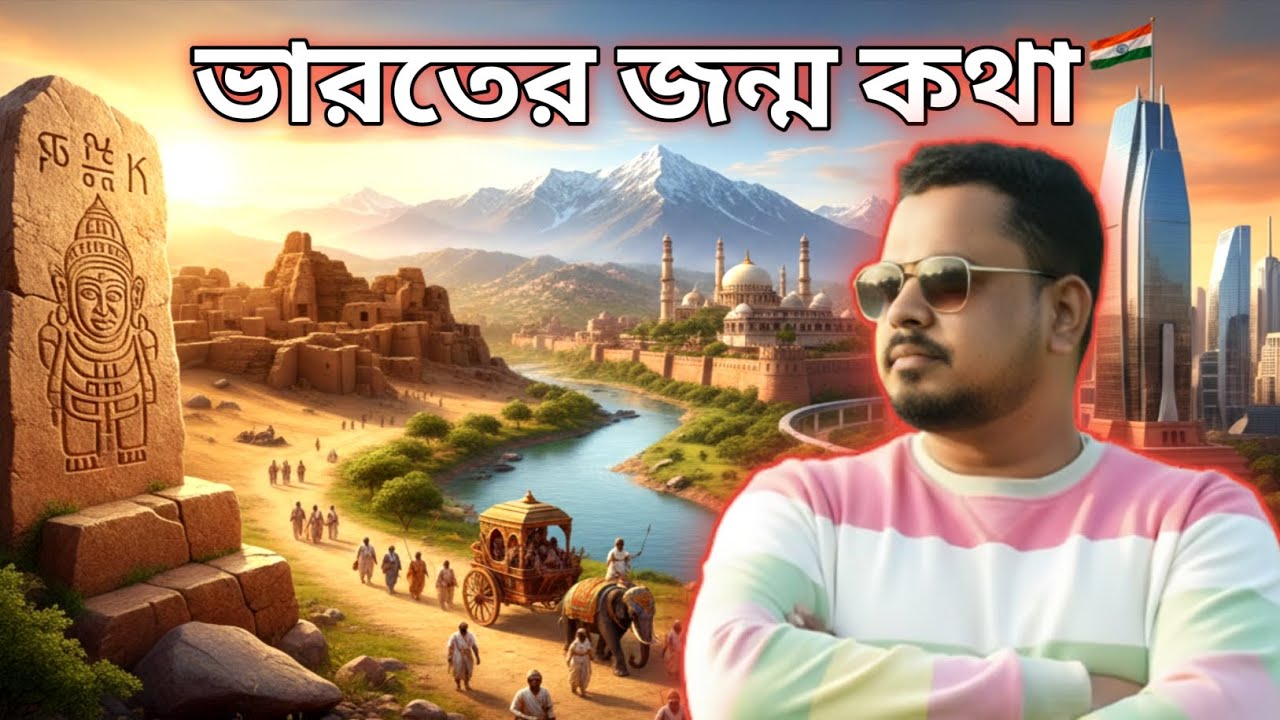 ভারতের জন্মকথা | The Origin Story of INDIA Explained | সিন্ধু সভ্যতা থেকে আধুনিক ভারত