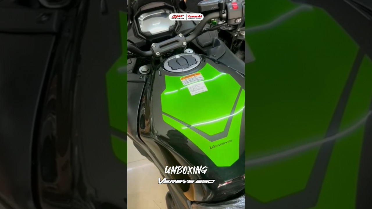 Unboxing Kawasaki Versys 650 ABS.Let the Good Times Roll #kawasakimotorindonesia#superkawasaki