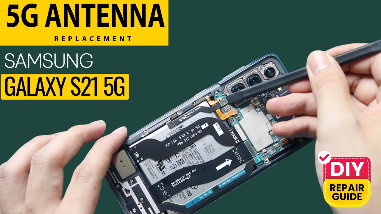 Замена шлейфа антенны Samsung Galaxy S21 5G