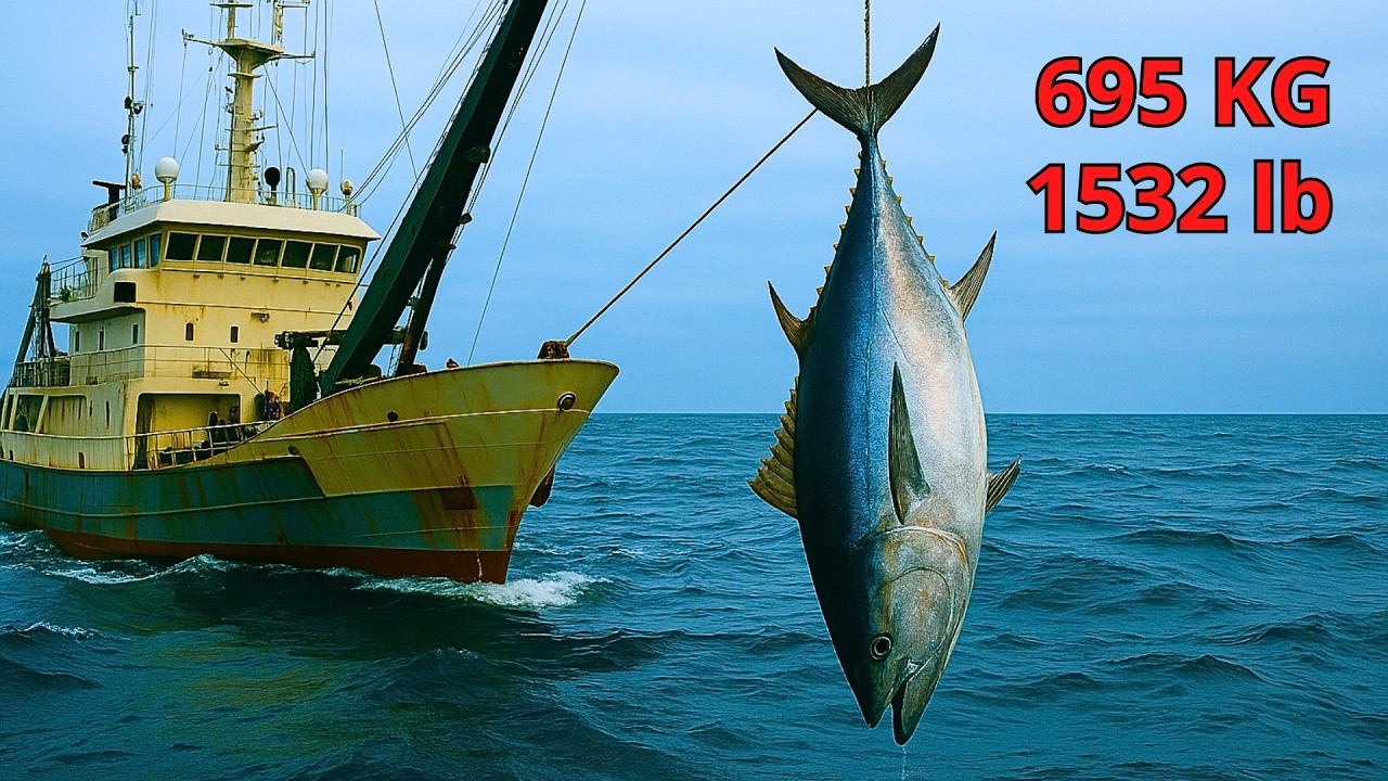Cómo se PESCA el ATÚN más GRANDE del mundo? PESCA MORTAL - DOCUMENTAL
