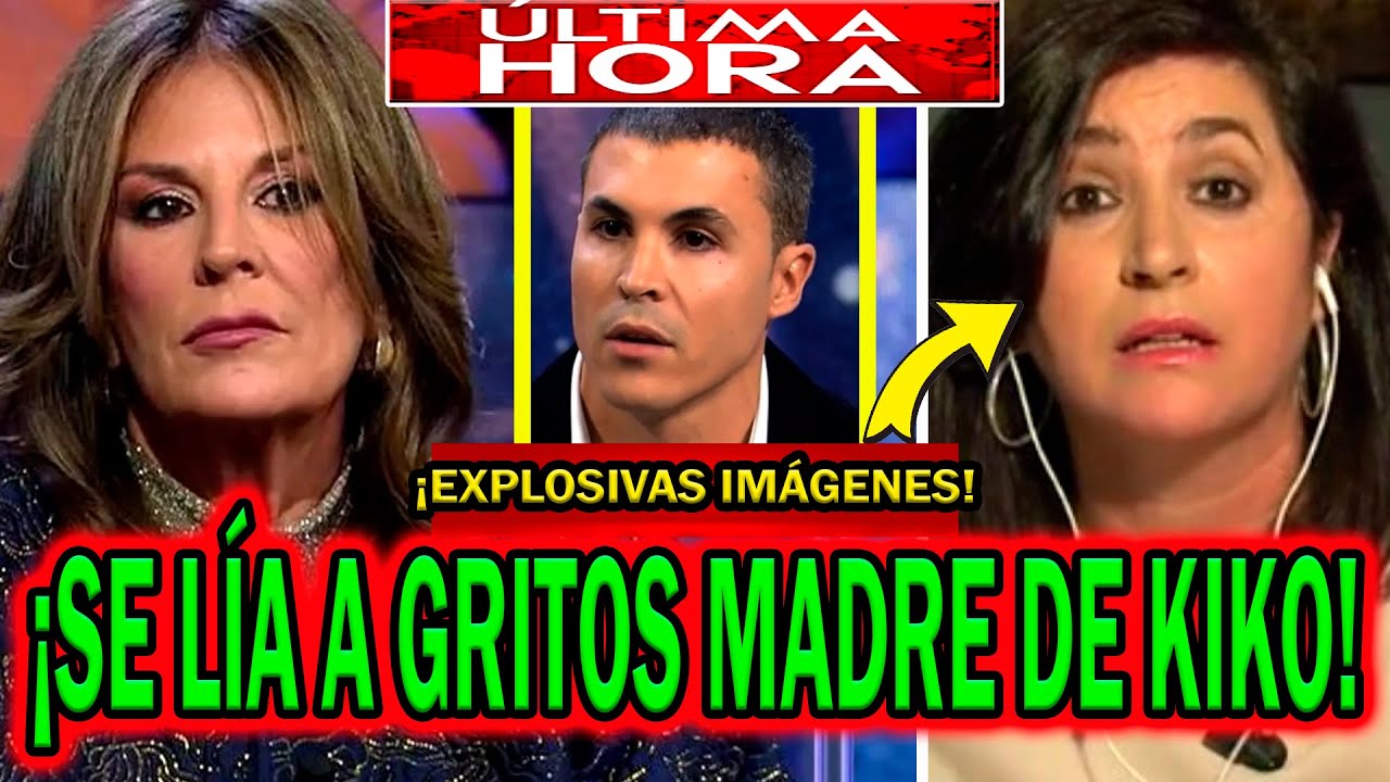 💥¡IMÁGENES EXPLOSIVAS! MADRE DE KIKO JIMÉNEZ A GRITOS CON ÁNGELA PORTERO EN DE VIERNES SANTI ACOSTA