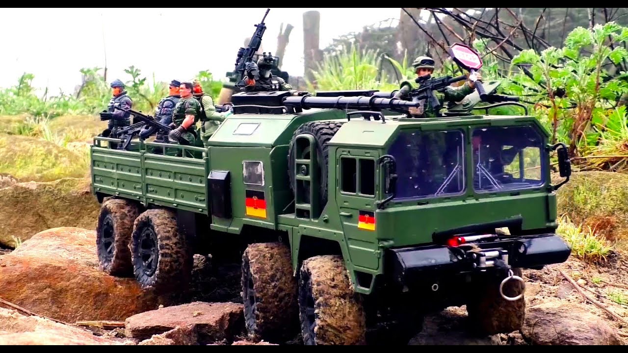 RC MAN 8X8 Truppentransporter ,RC MAN 8X8 Troop Carrier ,Радиоуправляемый авианосец MAN 8X8