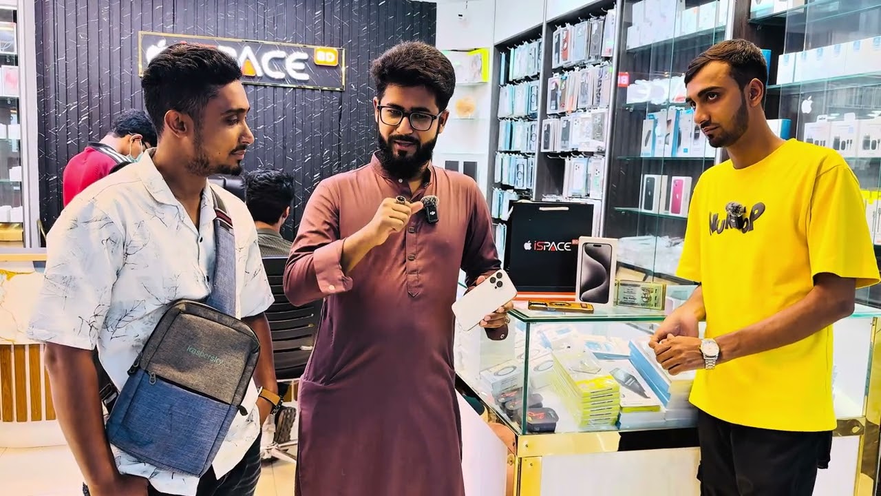 Shah Alam Samira 2.0 ভাই Jessore থেকে নিলেন iPhone 15 Pro Max | iSPACE BD