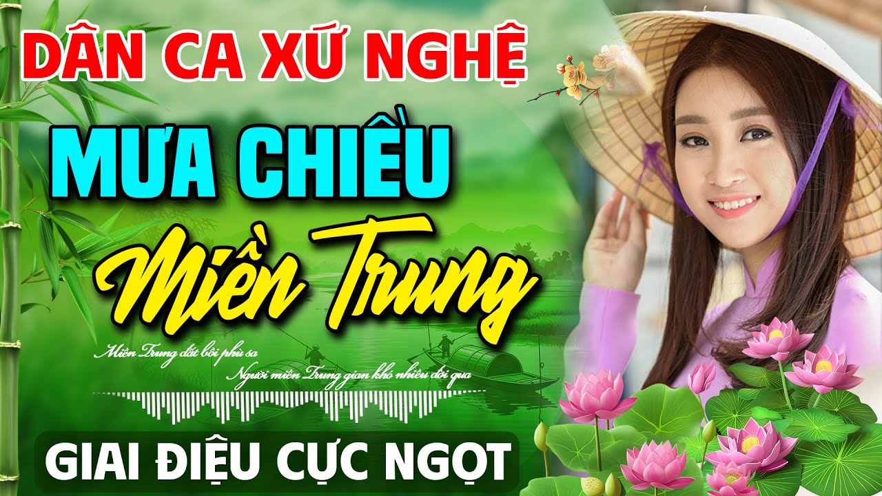 Mưa Chiều Miền Trung ➤Nhạc Dân Ca Xứ Nghệ MỚI RA LÒ CỰC HAY✨LK Nhạc Sống Thôn Quê NGHE LÀ PHÊ