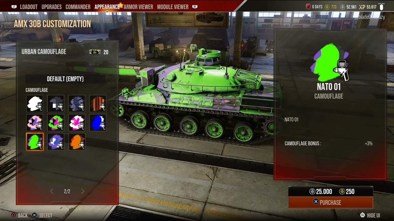Comprando e testando novo Tank jogo WORLD OF TANKS MODERN ARMOR.