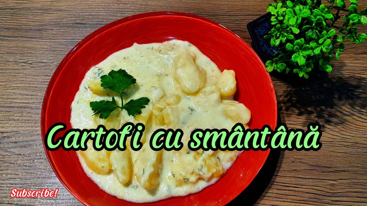 Cartofi cu sm&acirc;nt&acirc;nă! Rețetă veche, rapidă, foarte gustoasă! Probează!