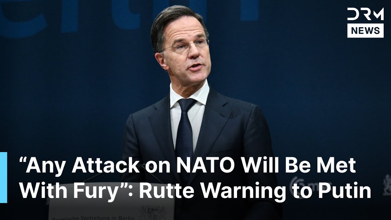 FULL REMARKS: NATO Chief Rutte Warns Russia Could Target Allies Next, Urges Immediate Action | AC1B