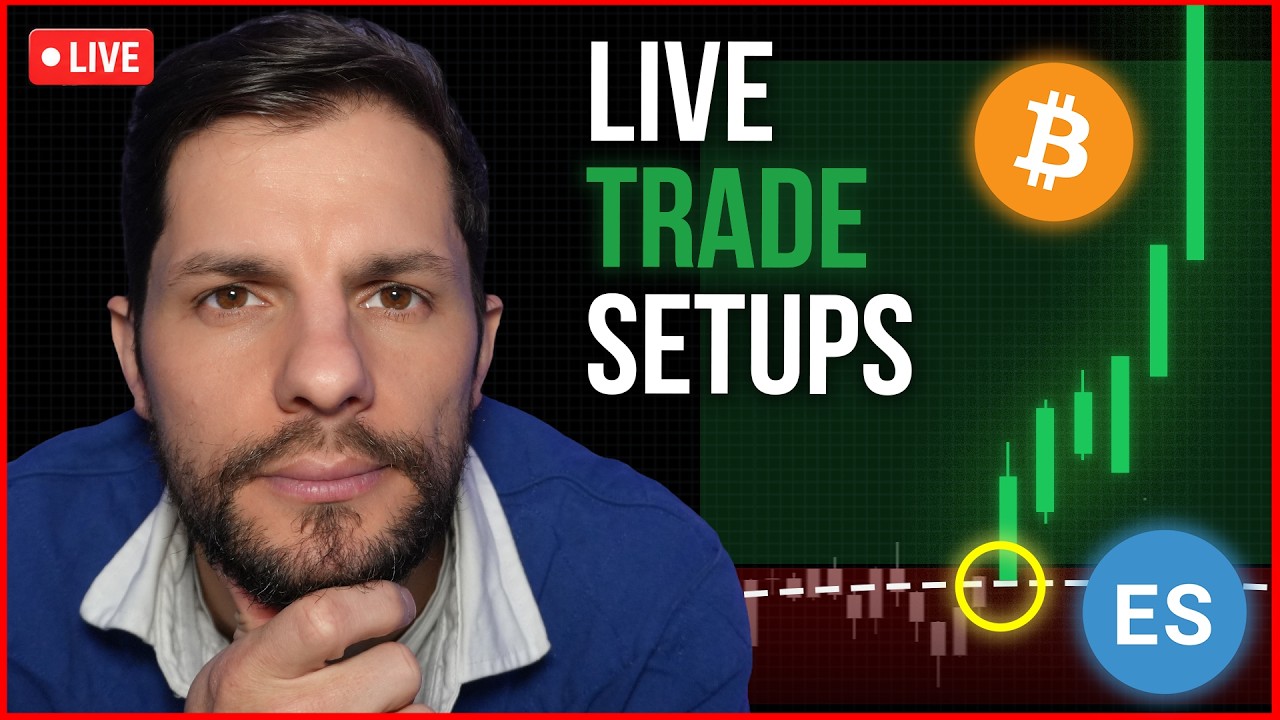 Live Market Analysis: ES, NQ & BTC with Igor from Chart Champions