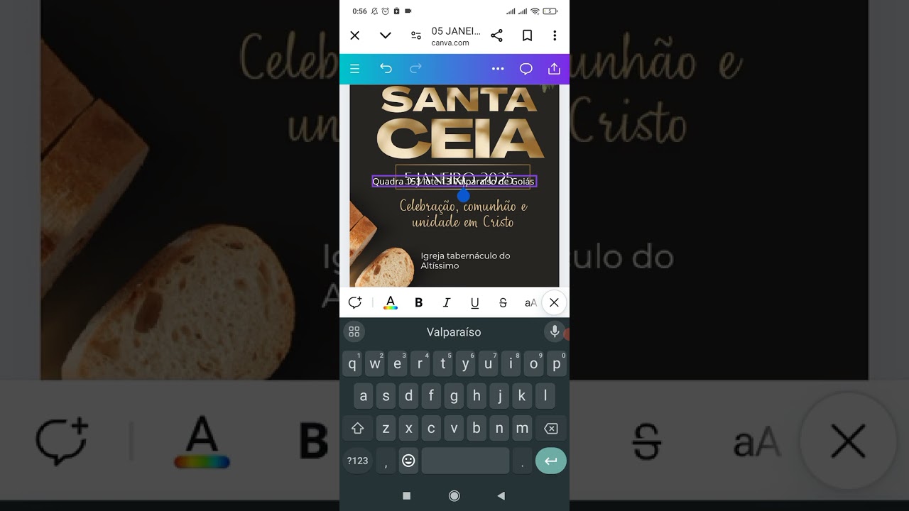 COMO FAZER CARTAZ PELO CANVA NO CELULAR