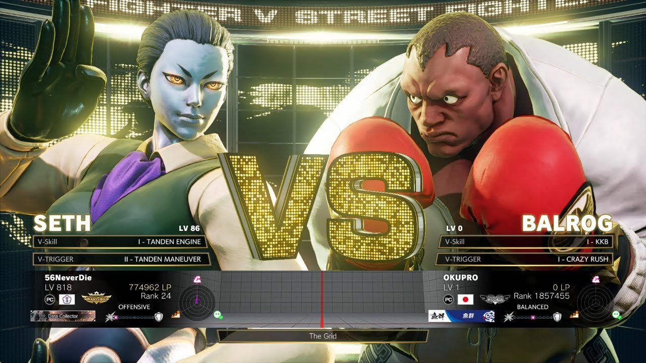 SFV Champion Edition 🔥 Oil King (Seth) Vs OKUPRO (Balrog) 🔥 Online Match's 01-24-2023