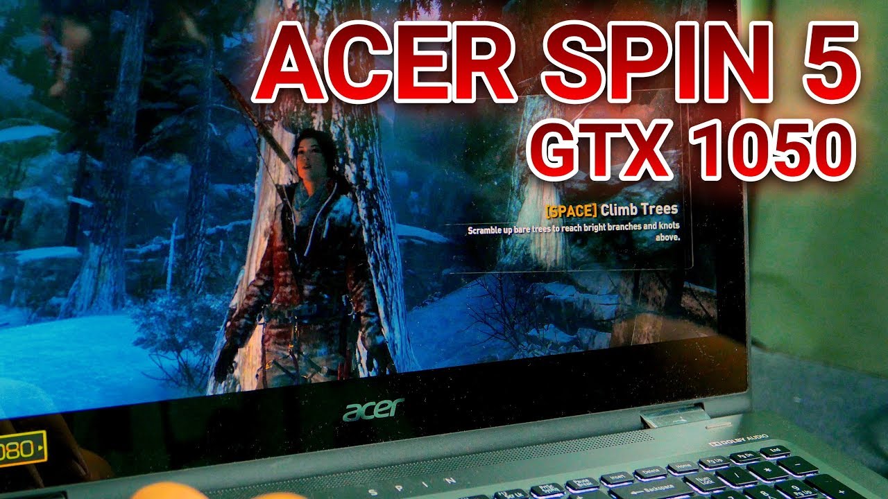 NEW BREED OF THIN GAMING LAPTOP? - Acer Spin 5 With GTX 1050 Review