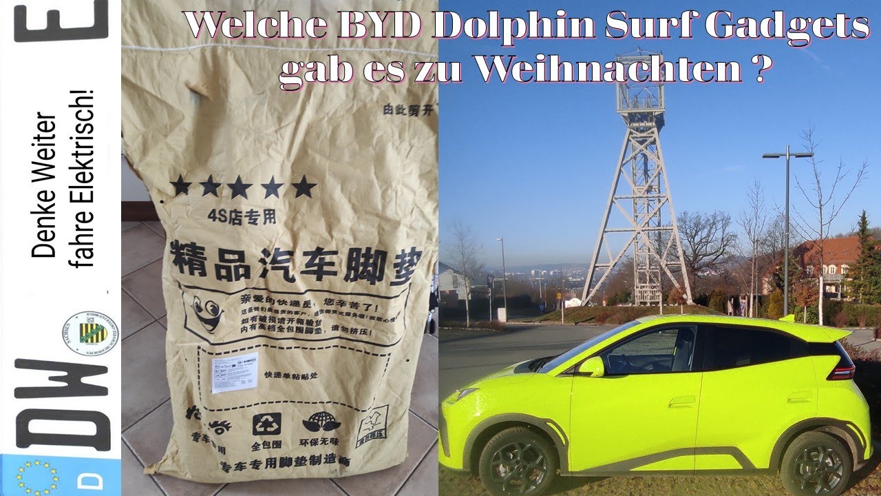 Welche BYD Dolphin Surf 🐬 Gadgets gab es zu Weihnachten ?