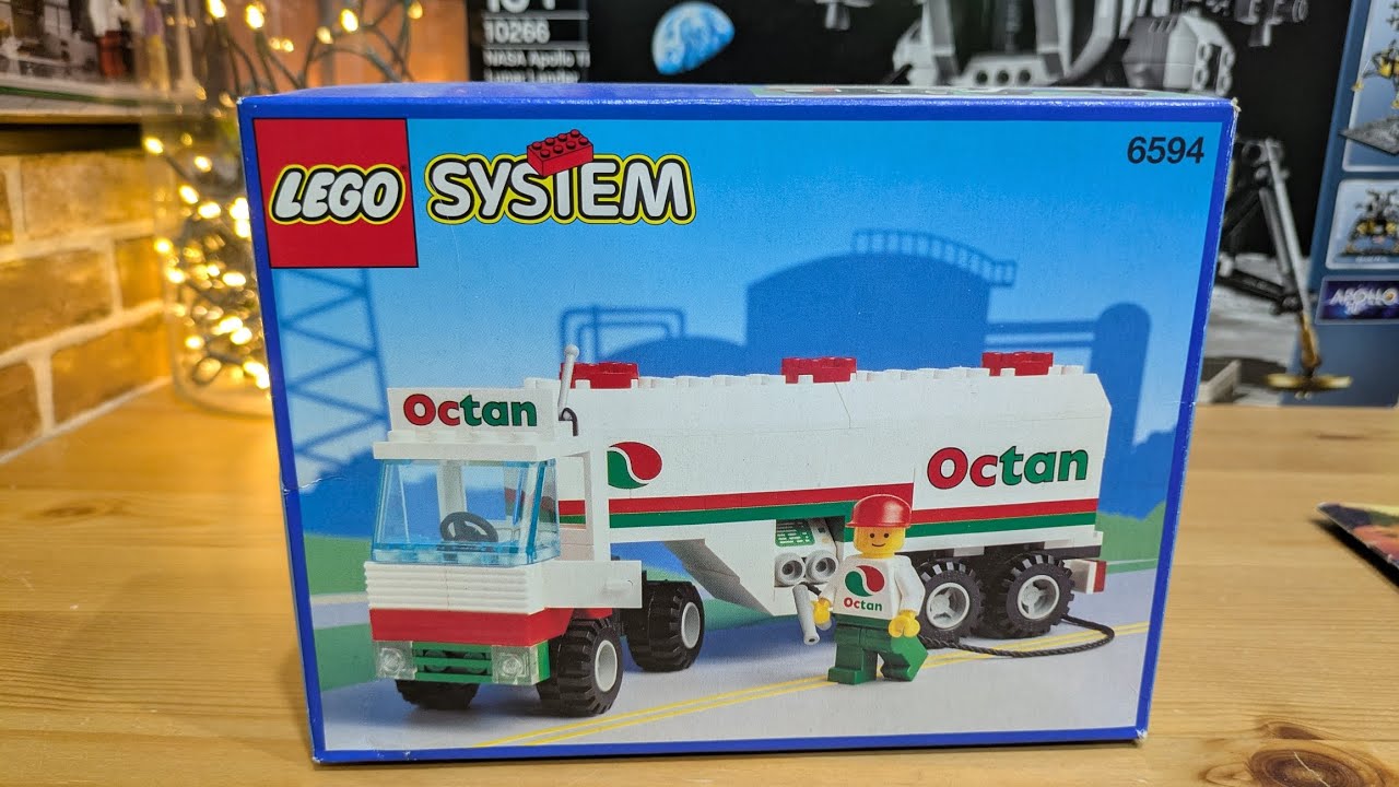 Lego 6594 z 1992 roku | Lego System | Octan Cysterna