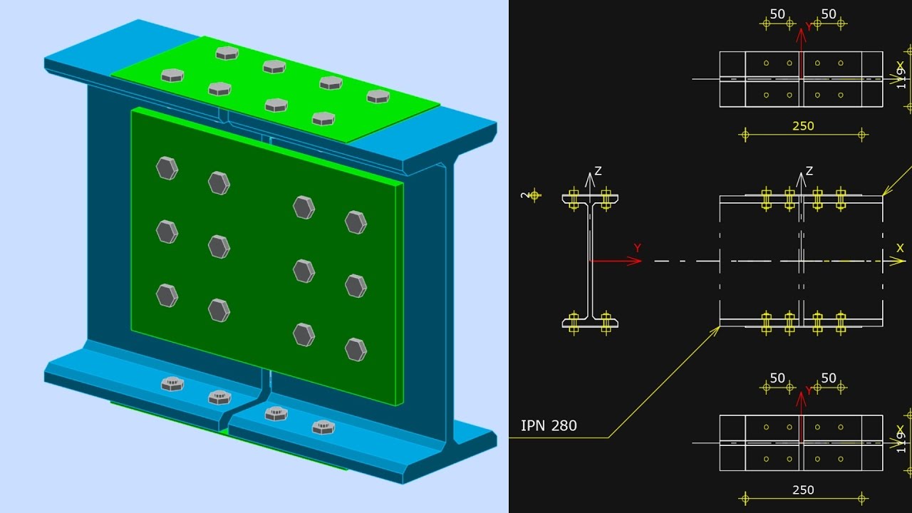 ROBOT STRUCTURAL CASTELLANO - TUTORIAL 21.- UNIONES DE ACERO (STEEL CONNECTIONS)