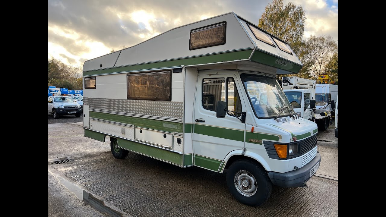 Mercedes 307D Autotrail Camper Van Motorhome Project Spares or Repairs - B857 TCT