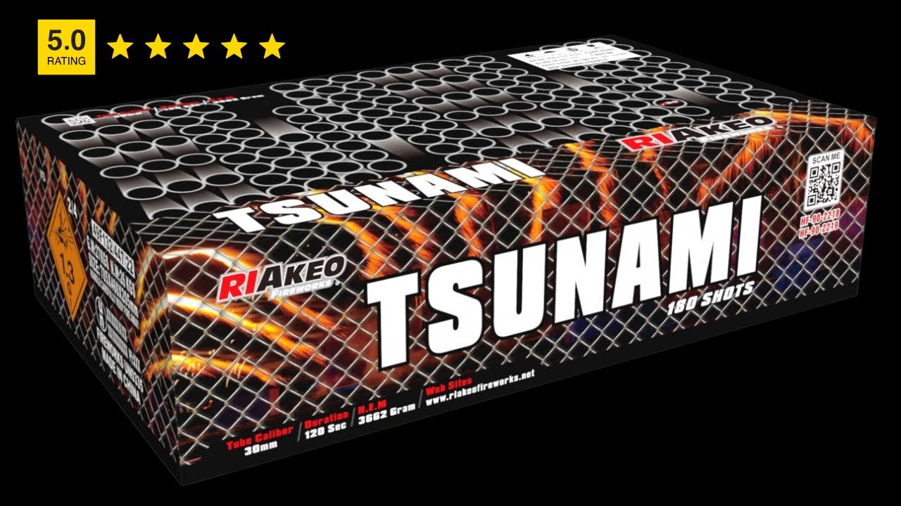 Tsunami Riakeo Fireworks Silvester 2024/25