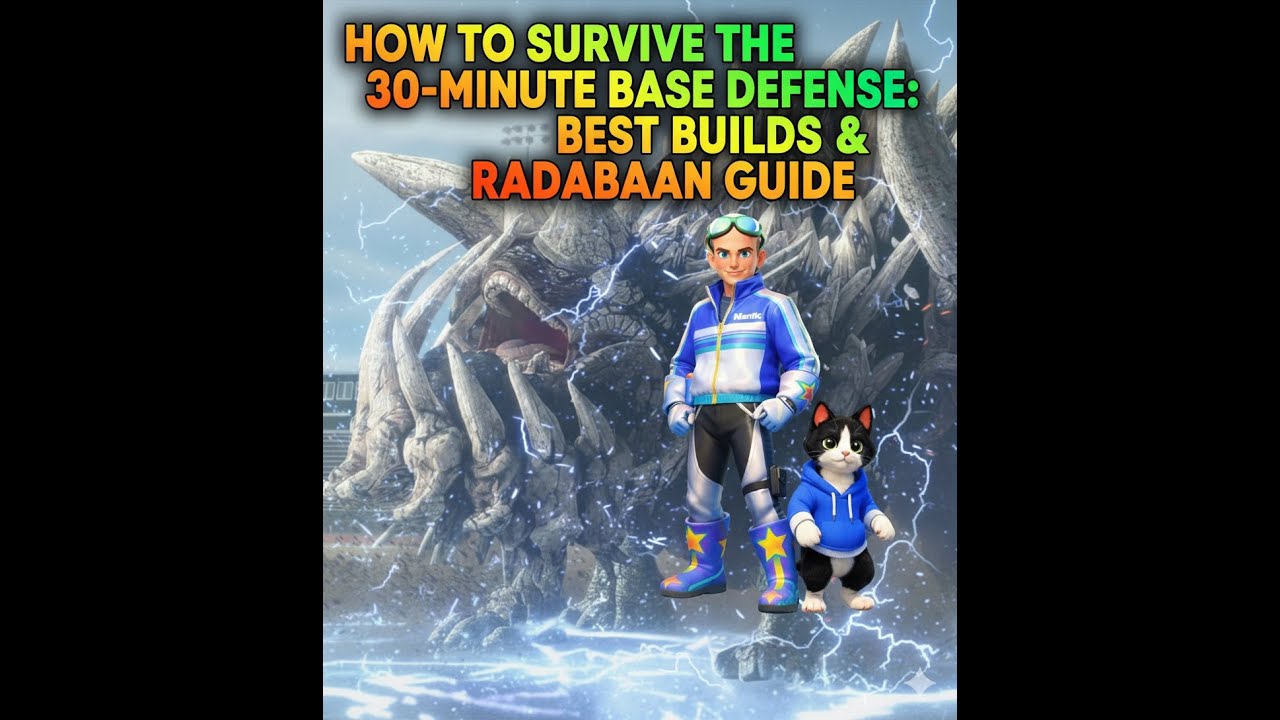 How to Survive the 30-Minute Base Defense: Best Builds & Radobaan Guide