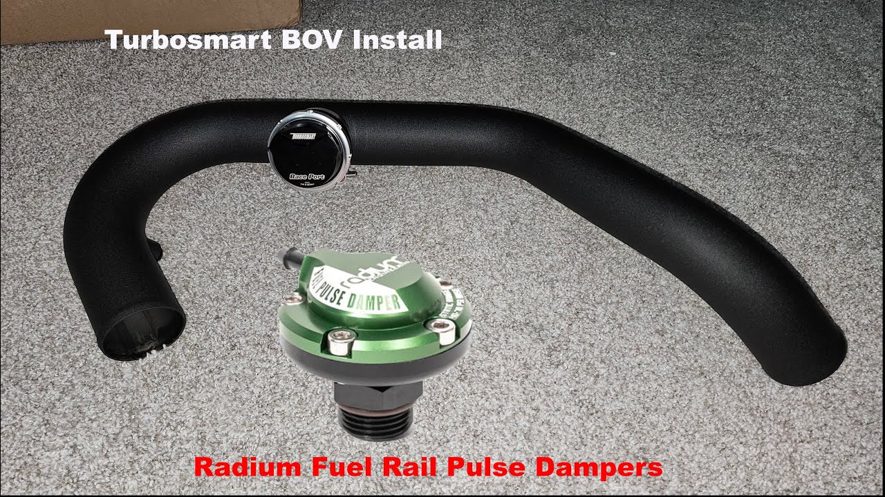 Subaru Fuel Pulsation Dampers Install + Blow Off Valve Conversion