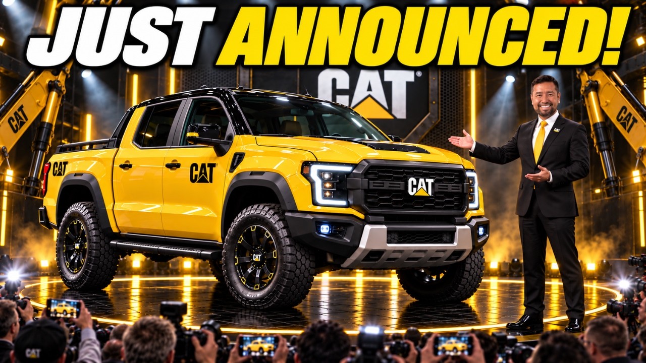 Caterpillar Reveals INSANE New Budget Pickup Truck &mdash; The Entire Car Industry Is STUNNED!