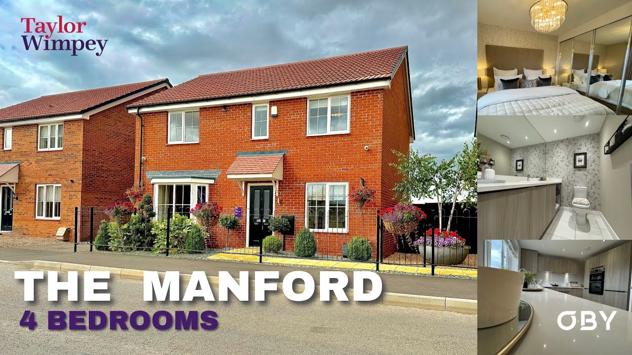 Tour Taylor Wimpey’s The Manford an exclusive 4 Bedroom Home | Bingham Gate