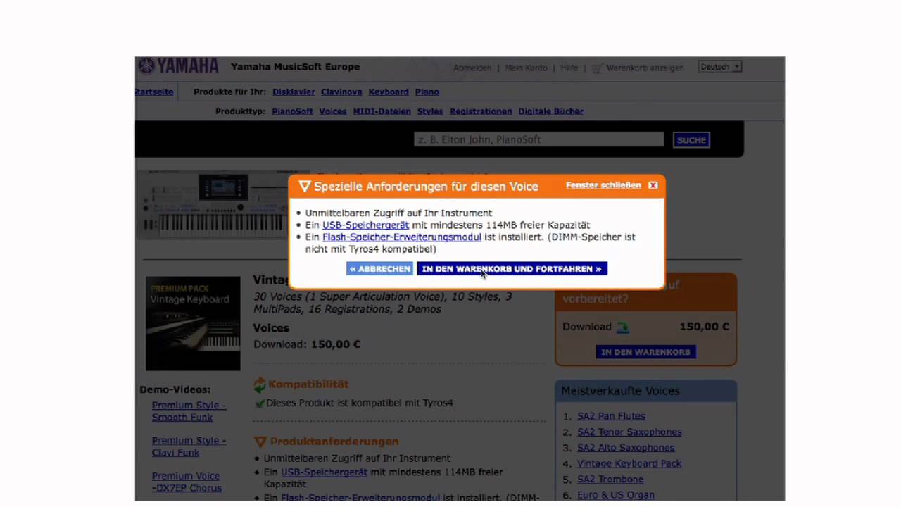 Tutorial Tyros 4 Expansion Voices