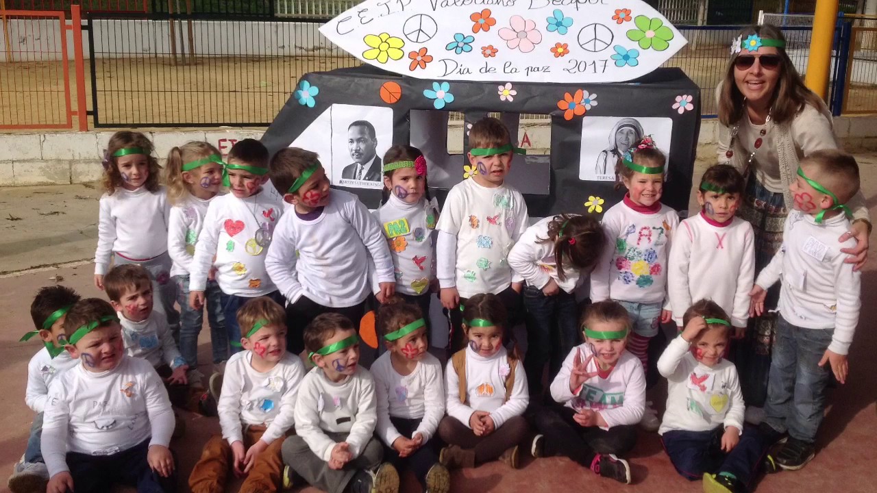Día De La Paz CEIP Valeriano Bécquer 2017