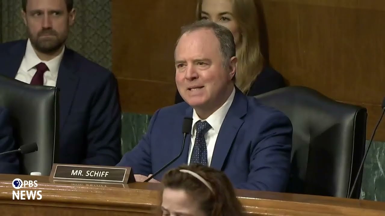 WATCH: Sen. Schiff asks Noem to justify her claims of 'domestic terrorism' after Minnesota shootings