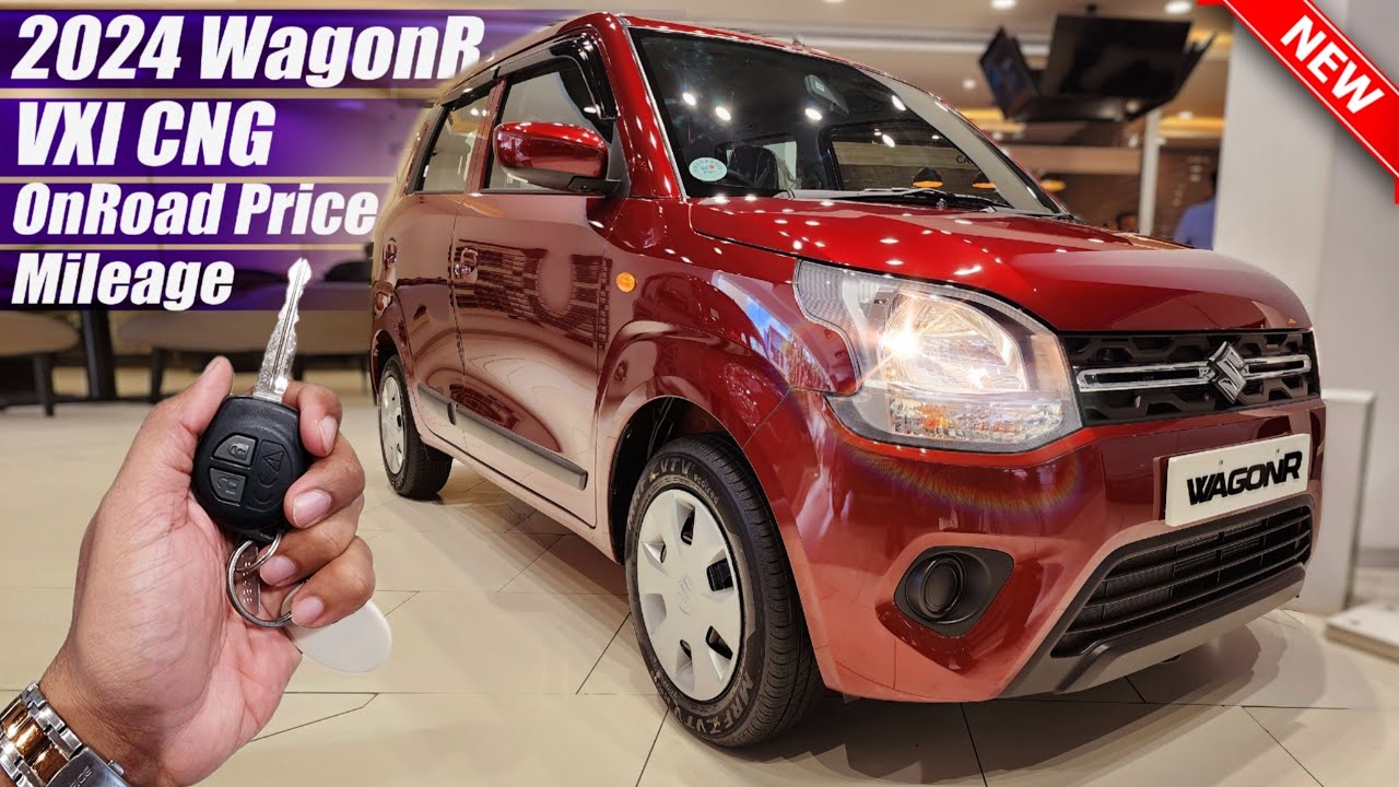 2024 Maruti Suzuki WagonR VXi CNG, On Road Price List, Mileage, Features