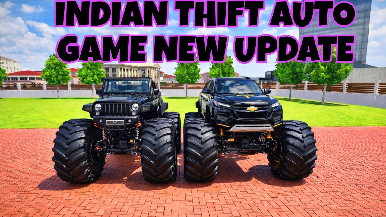 Indian Thief Auto New Update 😱 2 Monster Cars Added | Open World Gameplay 🔥