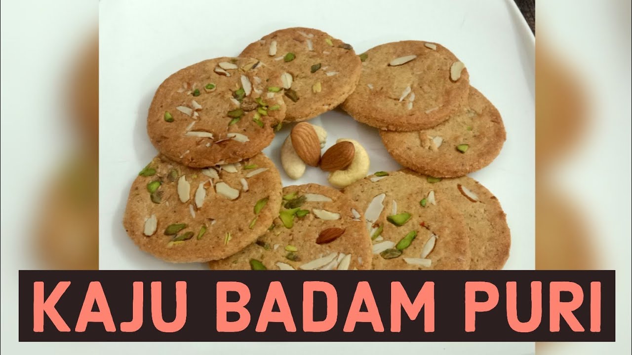 Diwali Special | काजू बादाम की खास पूरी | Kaju Badam Ki Puri | Step By Step Learning