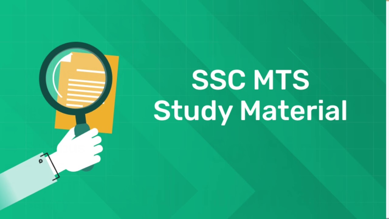 All information about ssc mts 