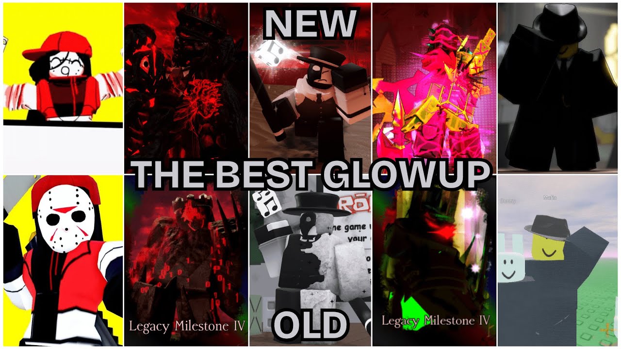 KILLER SKINS WITH THE BEST GLOWUP! | Roblox Forsaken