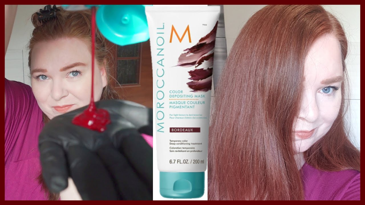 Moroccanoil Maska Color Depositing Bordeaux