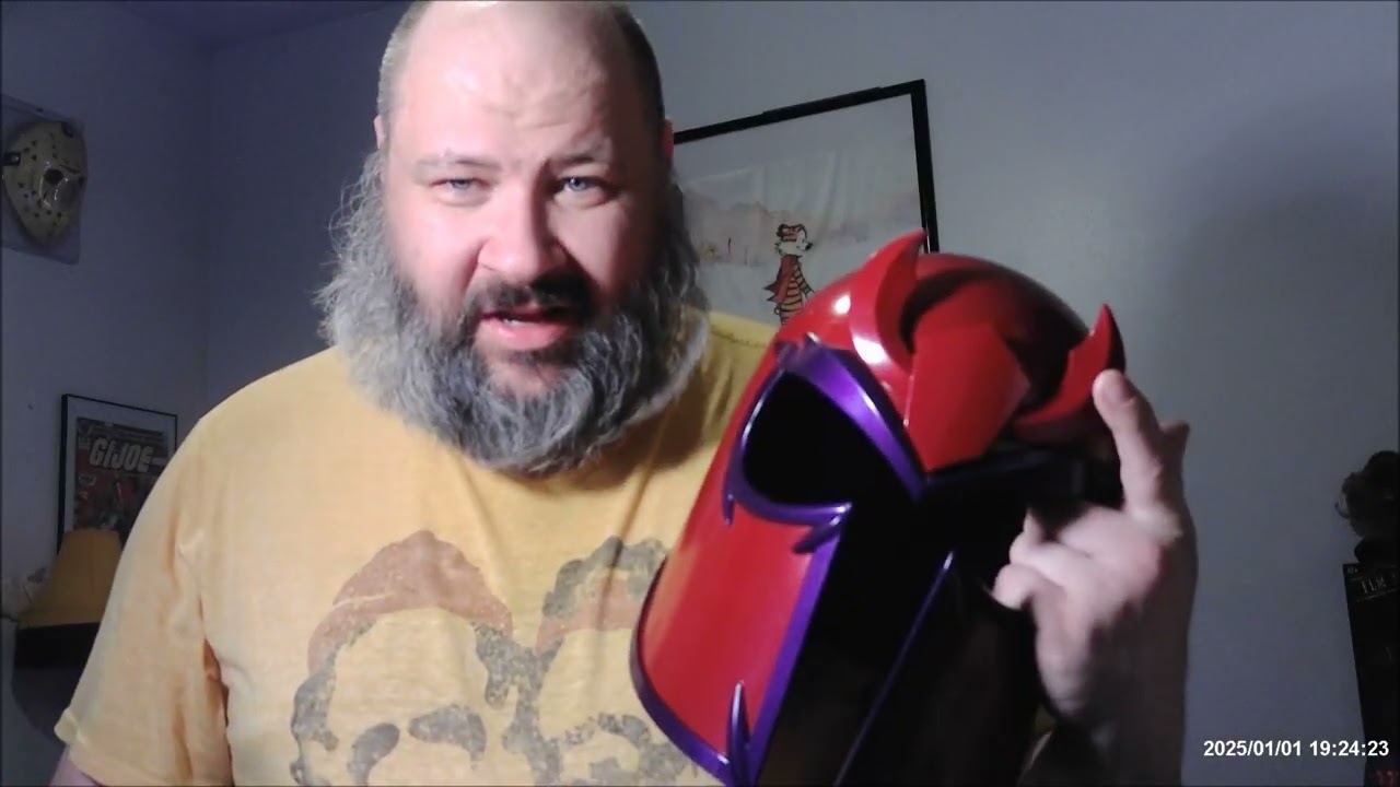 Marvel Legends Magneto Helmet Opening and Review