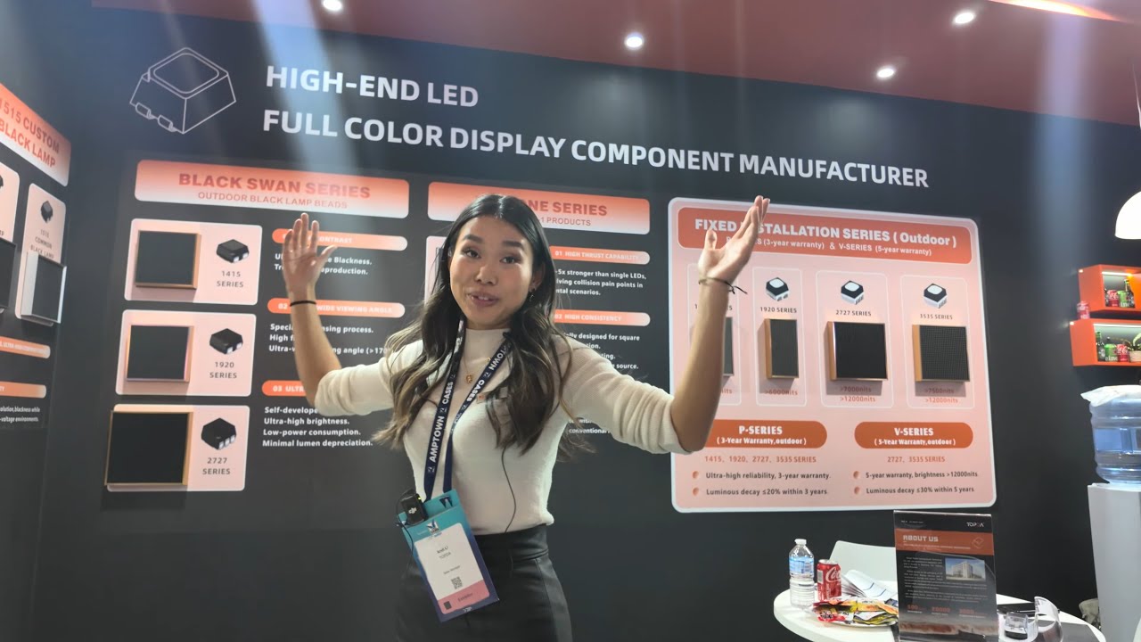 TOPDA Carbon-Fiber Transparent LED 3.7kg panel, fast-lock rigging, 7680Hz refresh