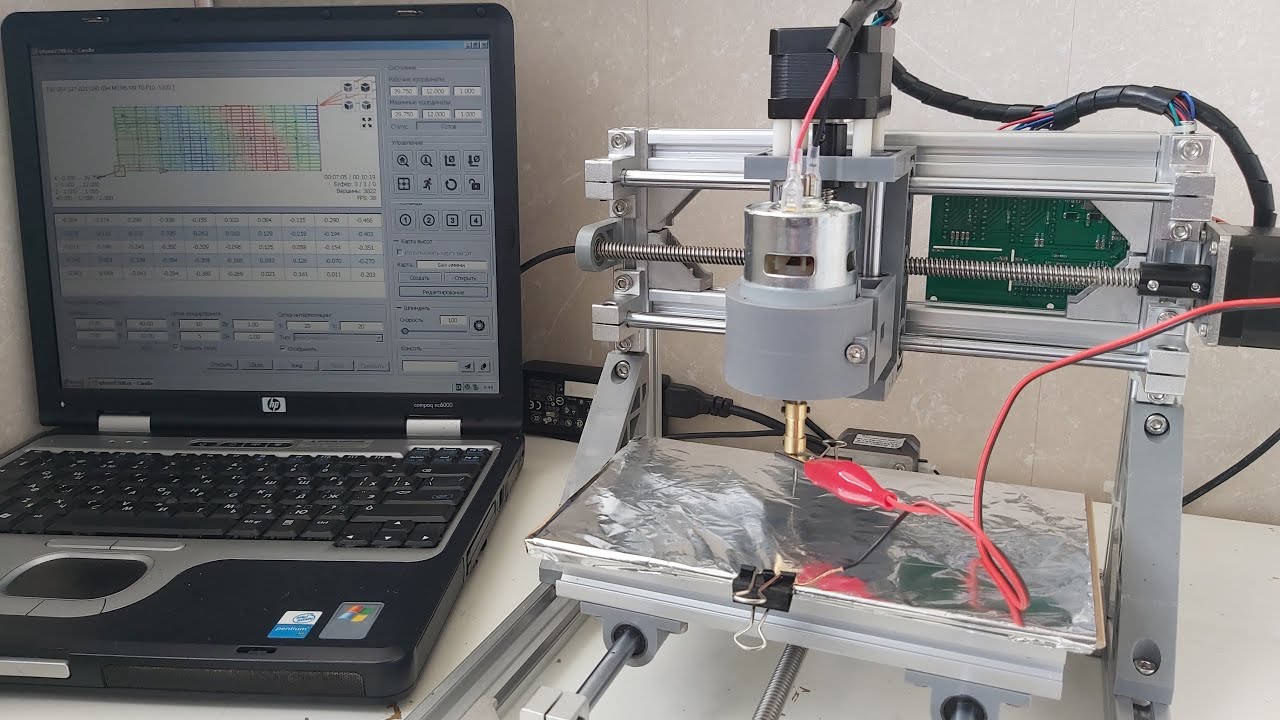 CNC 1610/ Гравёр 1610 Карта высот