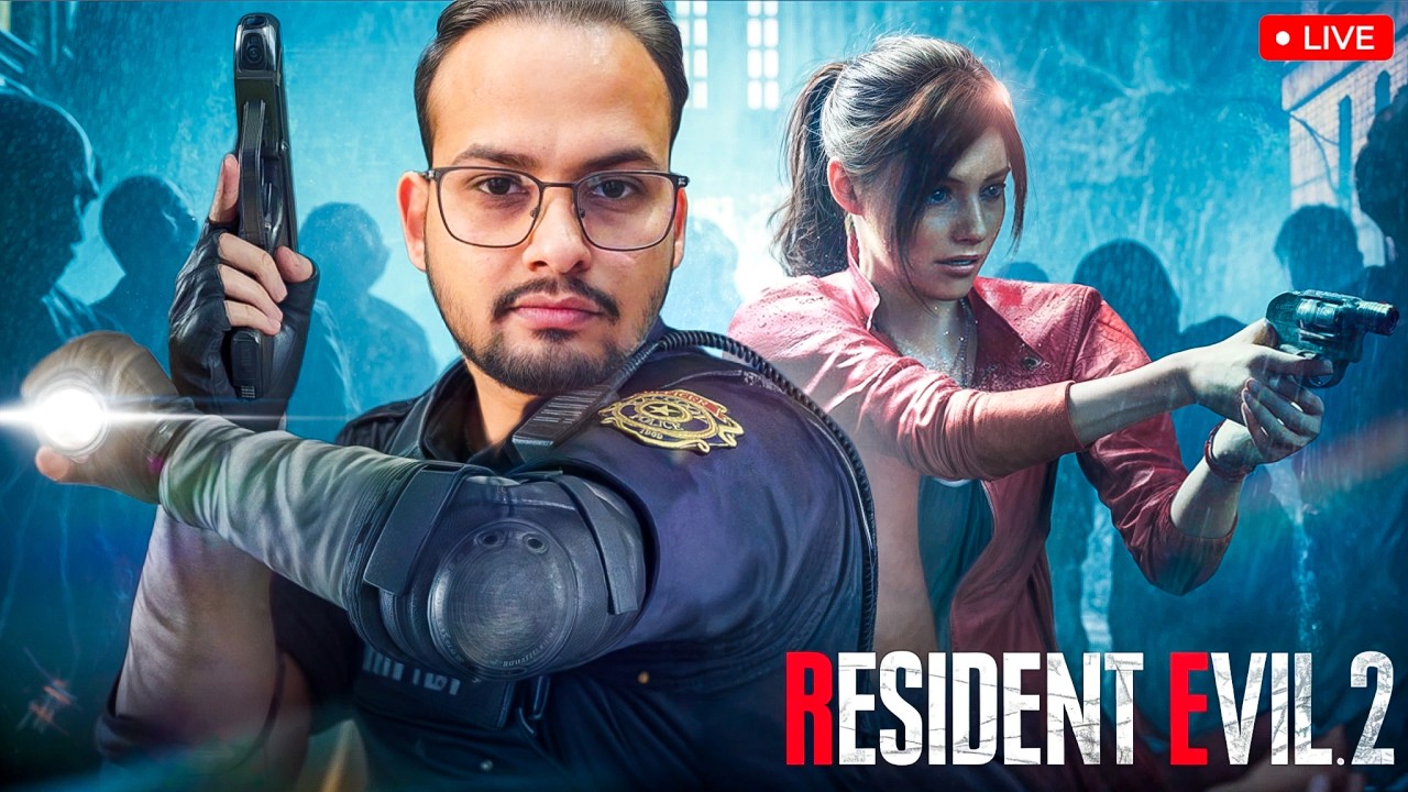 Resident evil 2 First playthrough part 3  -live gameplay  #residentevil  #pcgaming #residentevil4