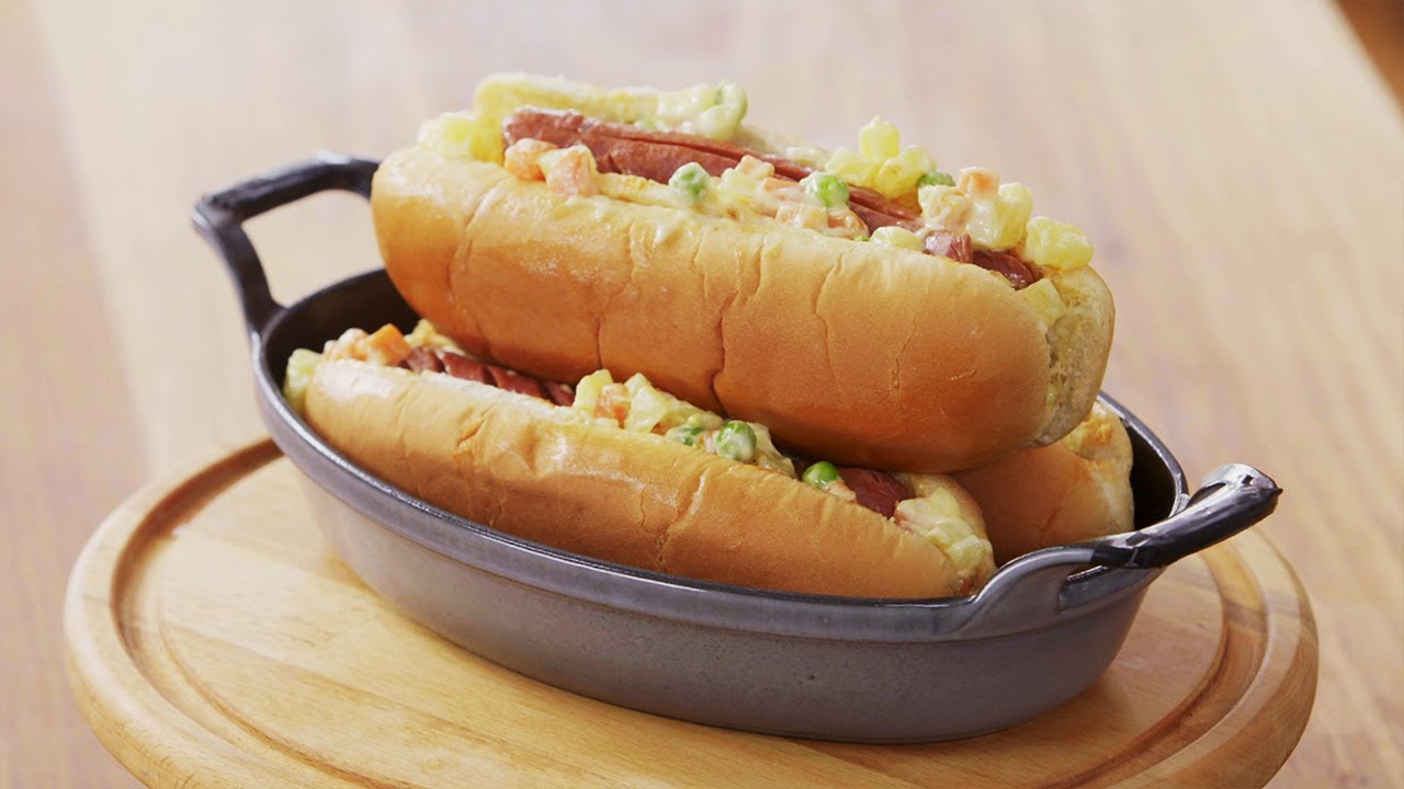 Amerikan Salatalı Sosisli - Arda'nın Mutfağı 135. B&ouml;l&uuml;m