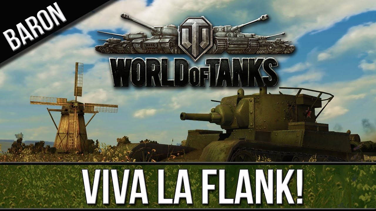 World of Tanks Gameplay - Viva La Flank!