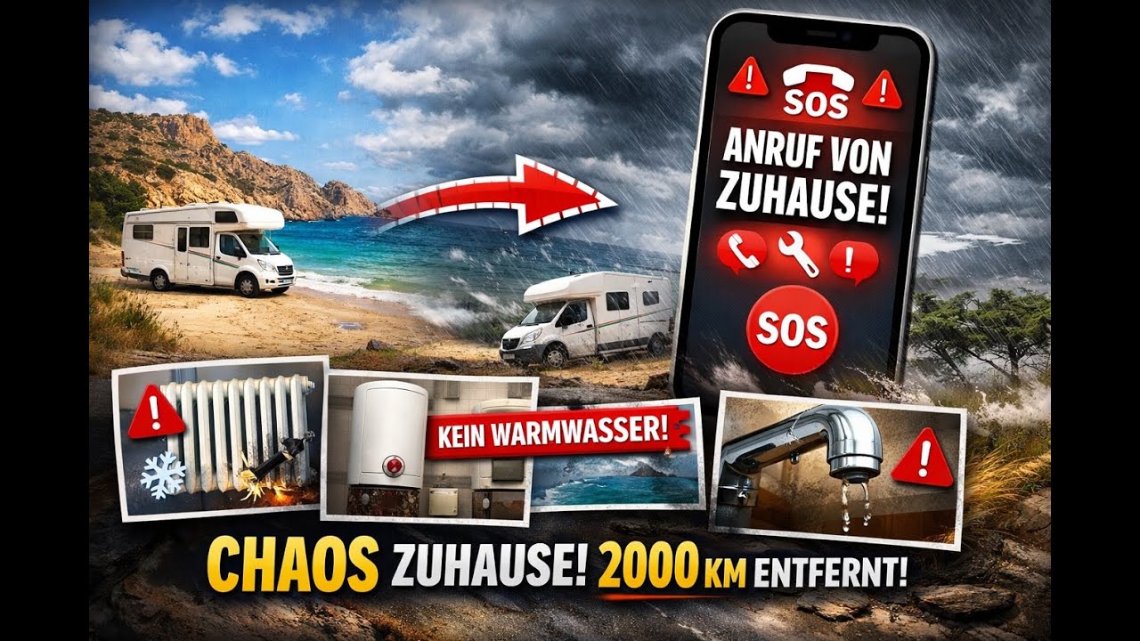 Vanlife-Realität: Wenn du über 200 km weg bist...