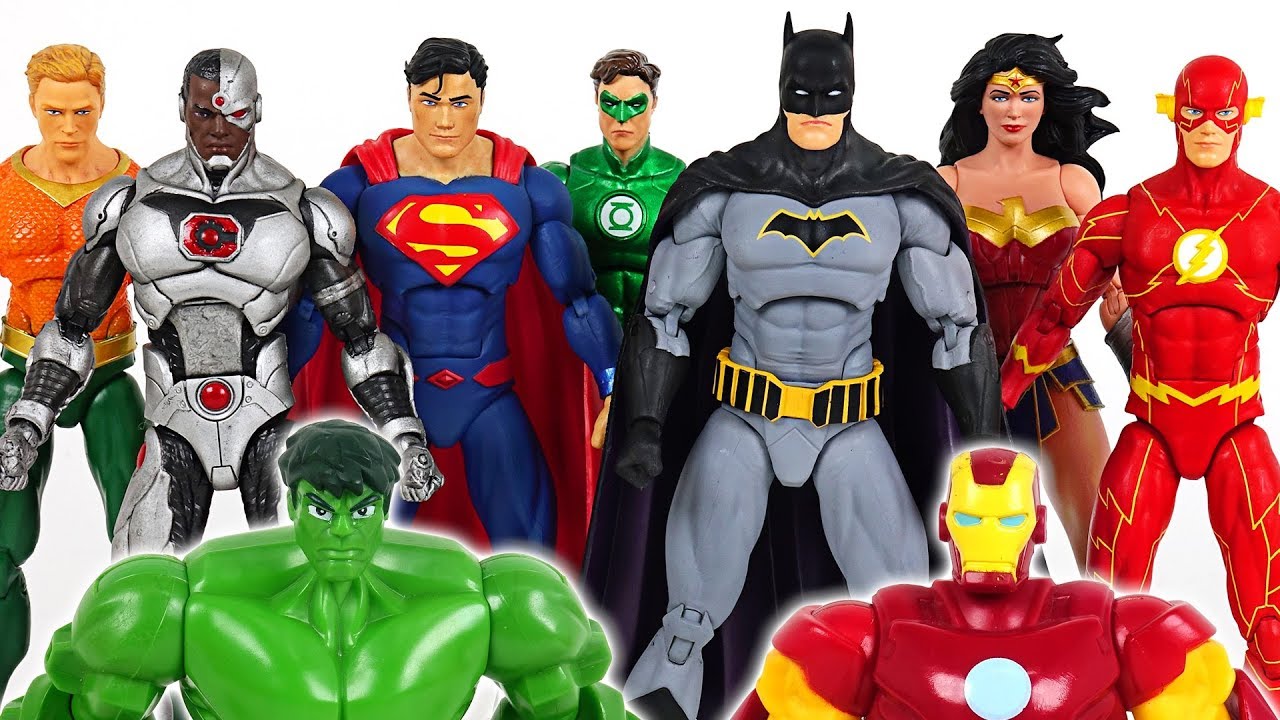 Hulk and Iron Man are hurt! Go! Justice League! Batman, Superman, Wonder Woman! - DuDuPopTOY