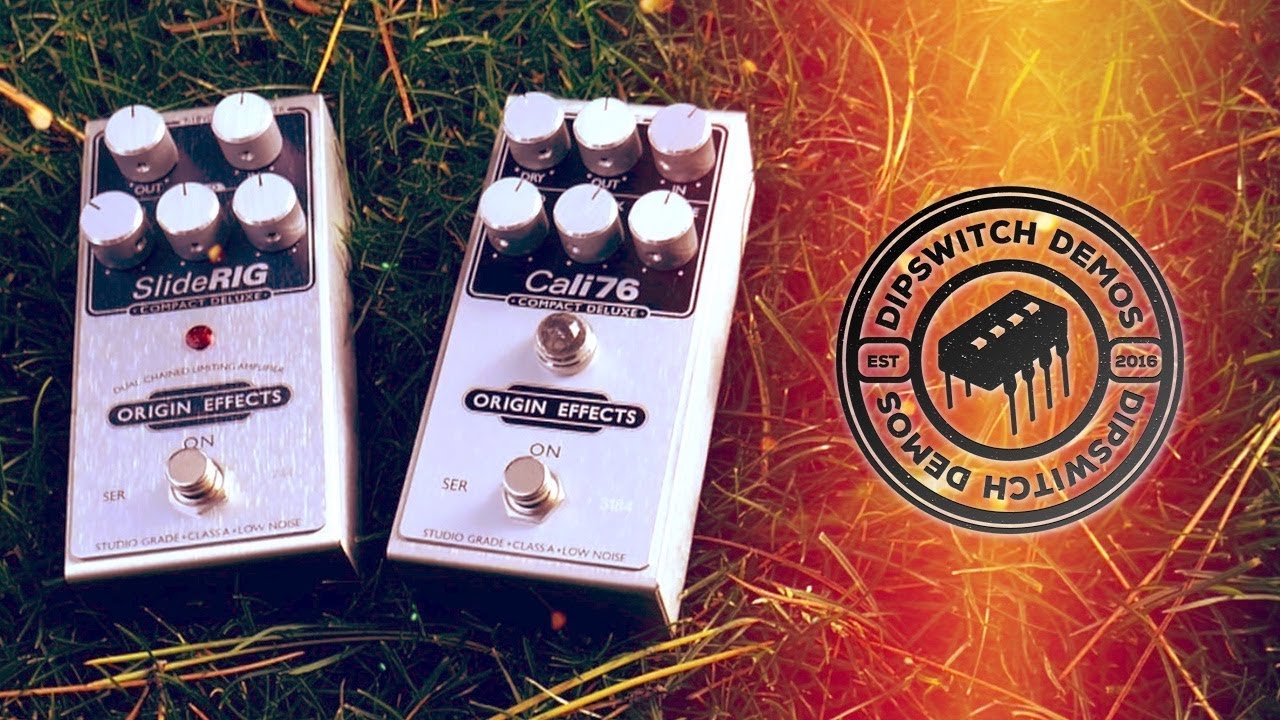 Origin Effects Cali76 CD vs. SlideRig CD