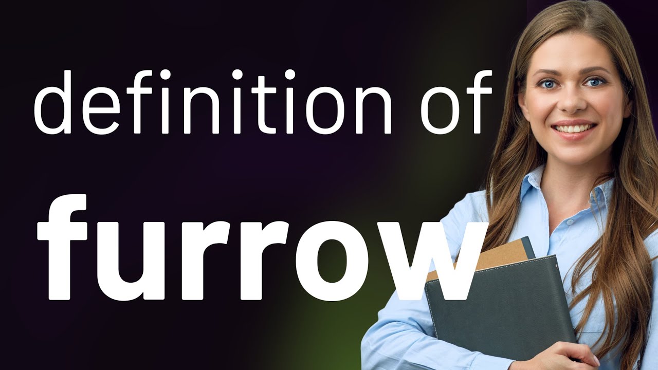 Furrow &bull; definition of FURROW