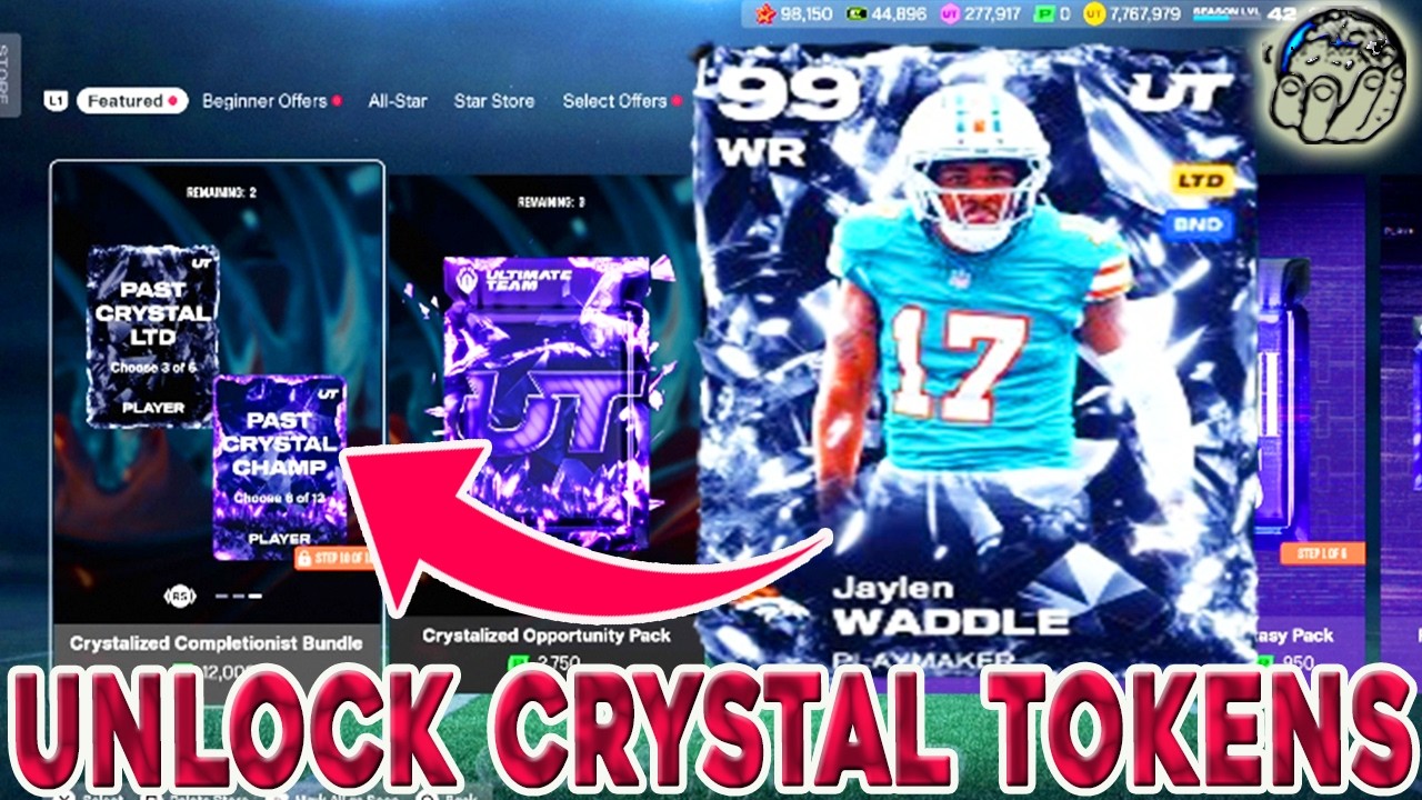 КАК РАЗБЛОКИРОВАТЬ ЖЕТОНЫ ДЛЯ УЛУЧШЕНИЯ КРИСТАЛЛОВ В MADDEN 26 ULTIMATE TEAM! Madden 26 Ultimate ...