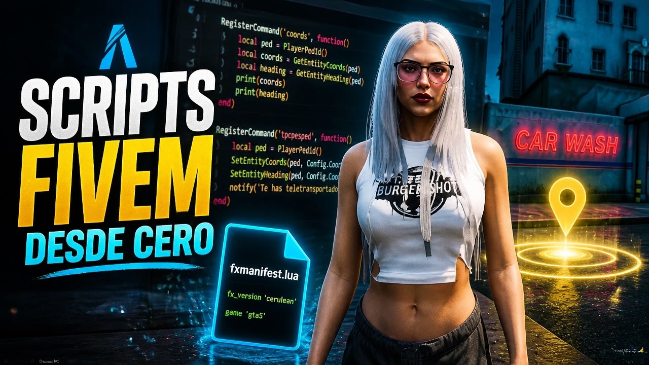 COMO PROGRAMAR SCRIPTS DE FIVEM EN VISUAL STUDIO [GUÍA COMPLETA PASO A PASO]