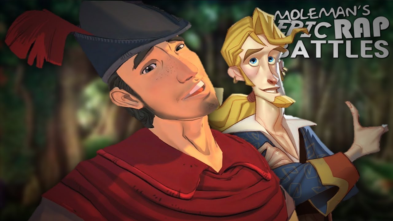 Moleman's Epic Rap Battles #21: King Graham of Daventry Vs. Guybrush Threepwood