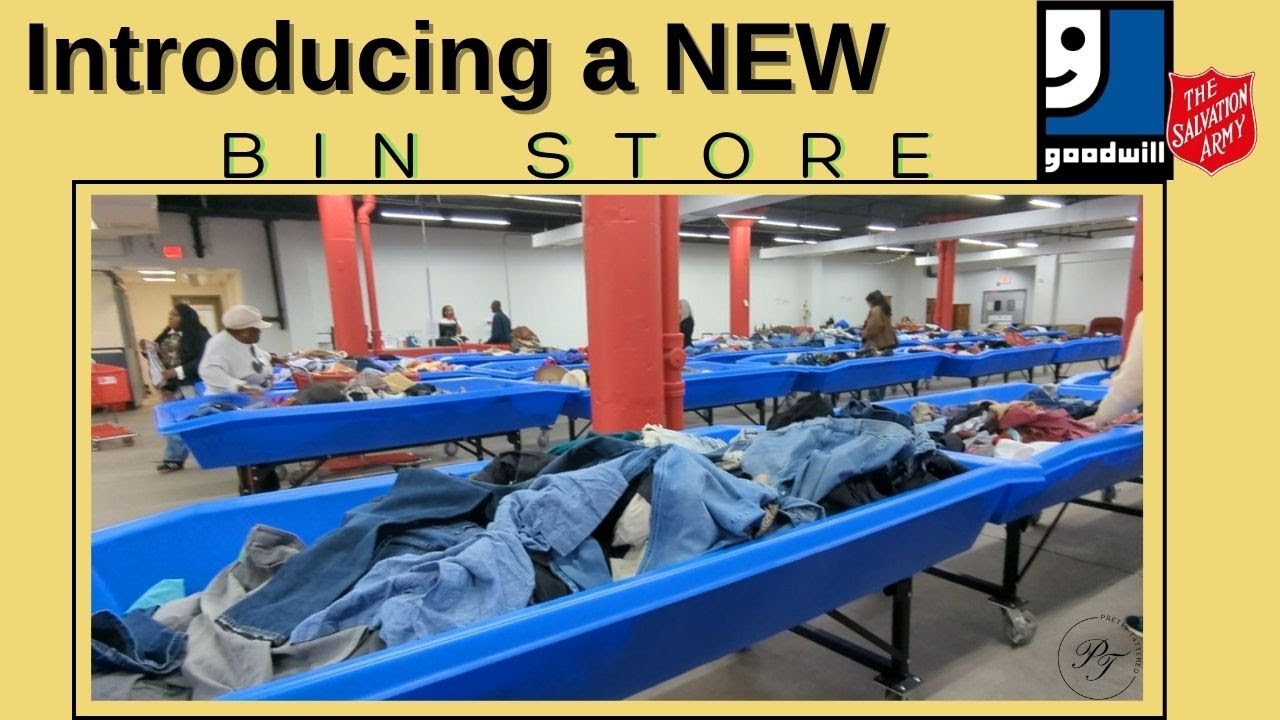 Мусорные баки Goodwill Outlet и магазин мусорных баков Армии Спасения &mdash; благотворительный магазин...