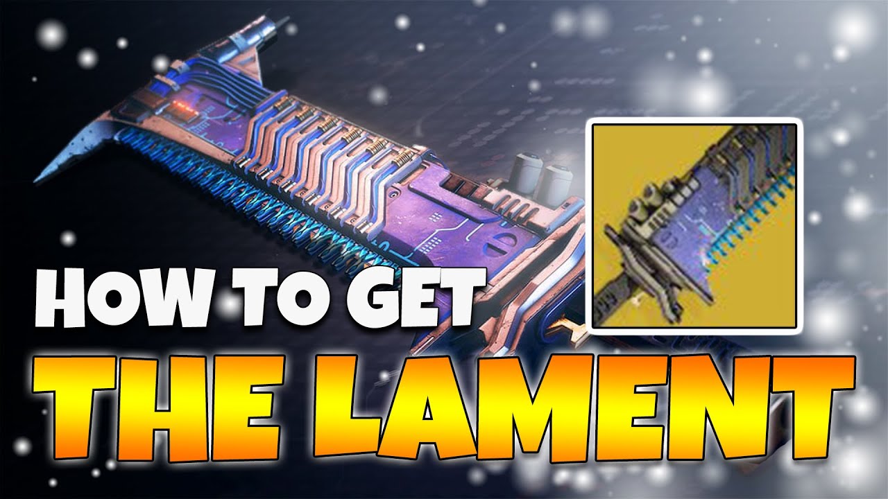 Destiny 2 FULL GUIDE How To Get THE LAMENT Exotic Sword Quest!
