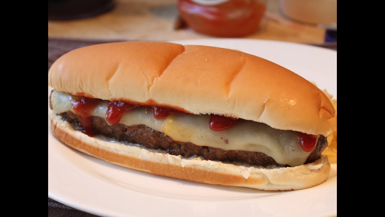 All-American Burger Dog! 4th of July Special